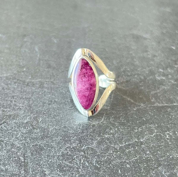 Bague" Azul y Morado"