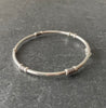 Bracelet pour femme, en argent, fabrication artisanale, style ethnique, Ana de Peru