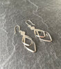 Boucles d'oreilles en argent- moderne- fabrication artisanal_Ana de Peru.