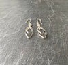 Boucles d'oreilles en argent- moderne- fabrication artisanal_Ana de Peru.