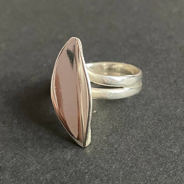 Bague en argent "Hoja"