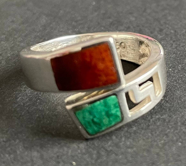 Bague en argent artisanale  "Kusi"