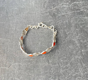 Bracelet "Gota orange"