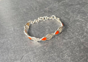 Bracelet "Gota orange"