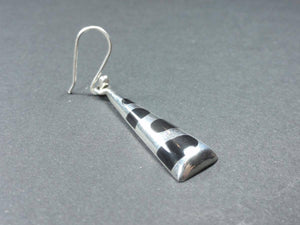 Boucles d'oreilles en argent "cou de girafe"