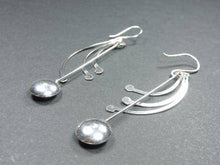 Charger l&#39;image dans la galerie, Boucles d&#39;oreilles en argent &quot;Notes&quot;