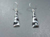 Boucles d'oreilles en argent "cou de girafe"