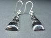 Boucles d'oreilles en argent "cou de girafe"