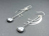 Boucles d'oreilles en argent "Notes"