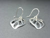 Boucles d'oreilles en argent "feuille"