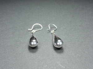 Boucles d'oreilles "gouttes d'argent"