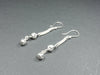 Boucles d'oreilles en argent "Suspendue"