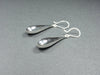 Boucles d'oreilles "gouttes d'argent"