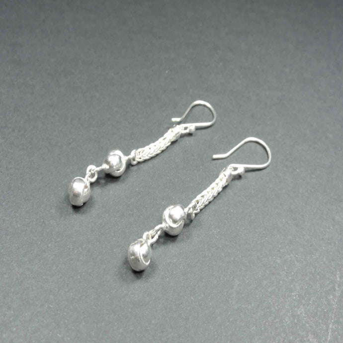 Boucles d'oreilles en argent 