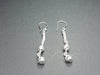 Boucles d'oreilles en argent "Suspendue"