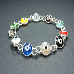 Bracelet en argent "7 Colores"