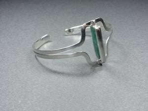 Bracelet réversible "Nacre et Jade"