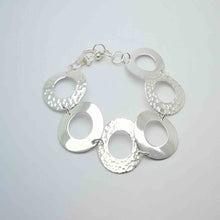 Charger l&#39;image dans la galerie, Bracelet argent &quot;Anneaux&quot;