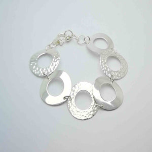 Bracelet argent "Anneaux"