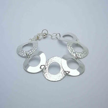 Charger l&#39;image dans la galerie, Bracelet argent &quot;Anneaux&quot;