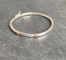 Charger l&#39;image dans la galerie, Bracelet en &quot;argent et or&quot;