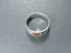 Bague en argent avec 5 pierres incrustées- ANA DE PERU 