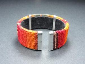 Bracelet en argent "lignes de Nazca" - Les Bijoux    ANA de PERU